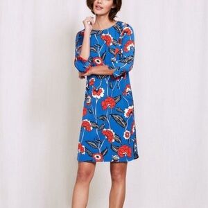 Boden Floral Dress Size 4